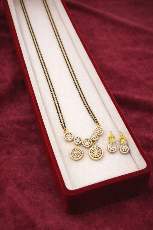 Premium gold plated designer bangles pair